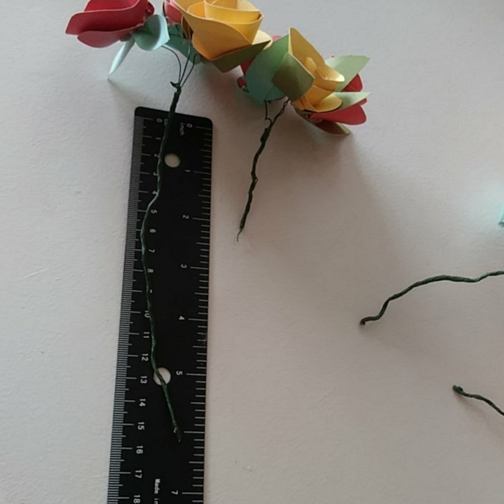 Paper flowers, handmade, wedding, baby showe - Picture 5 of 6